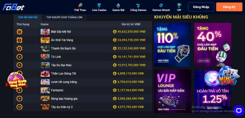 Vòng quay miễn phí khi đăng ký 79kinh link mới